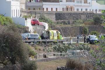 Dos policías nacionales resultan heridos en una persecución en Telde (Foto TA)
